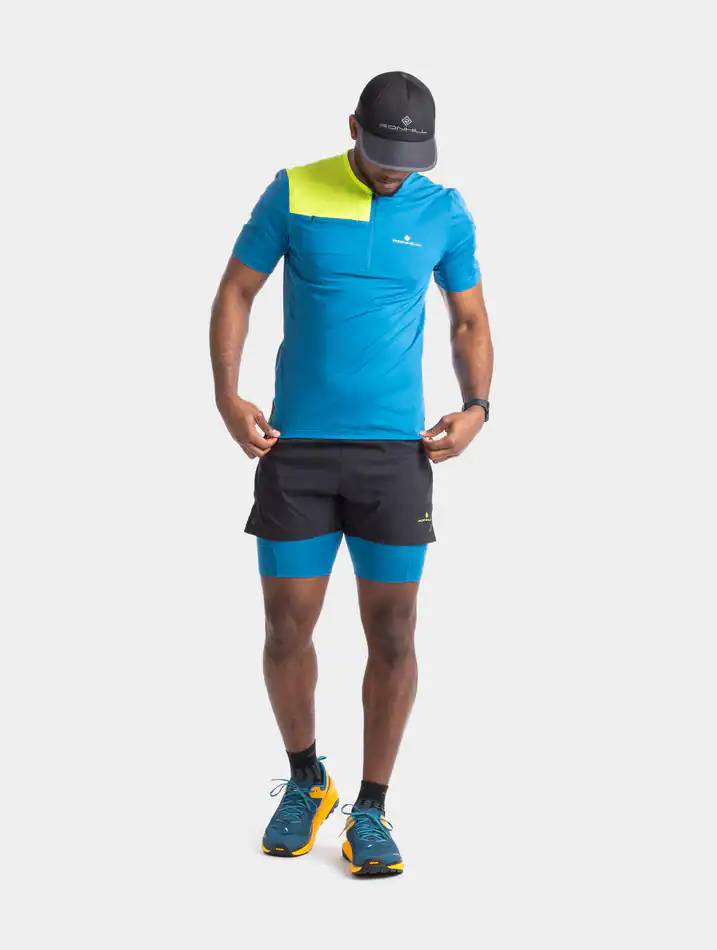 MEN'S TECH ULTRA 1/2 ZIP TEE - Imagen 3