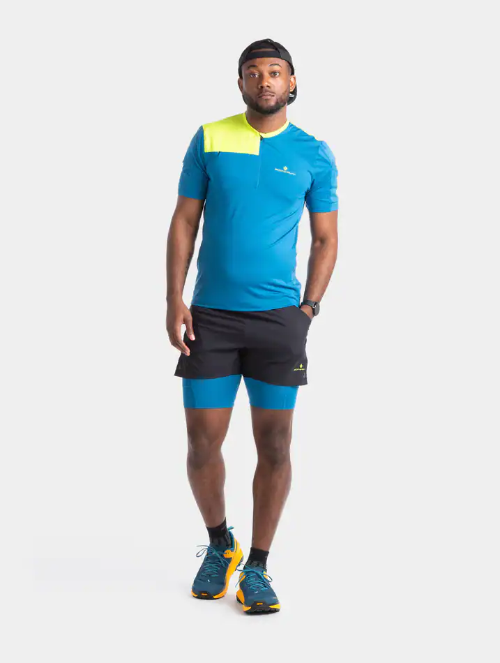 MEN'S TECH ULTRA 1/2 ZIP TEE - Imagen 5