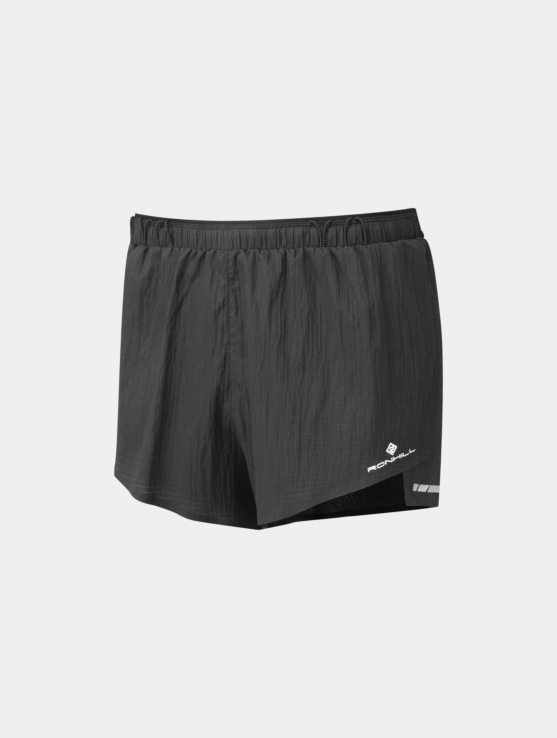 Short Tech Race Short Hombre Negro - Ronhill