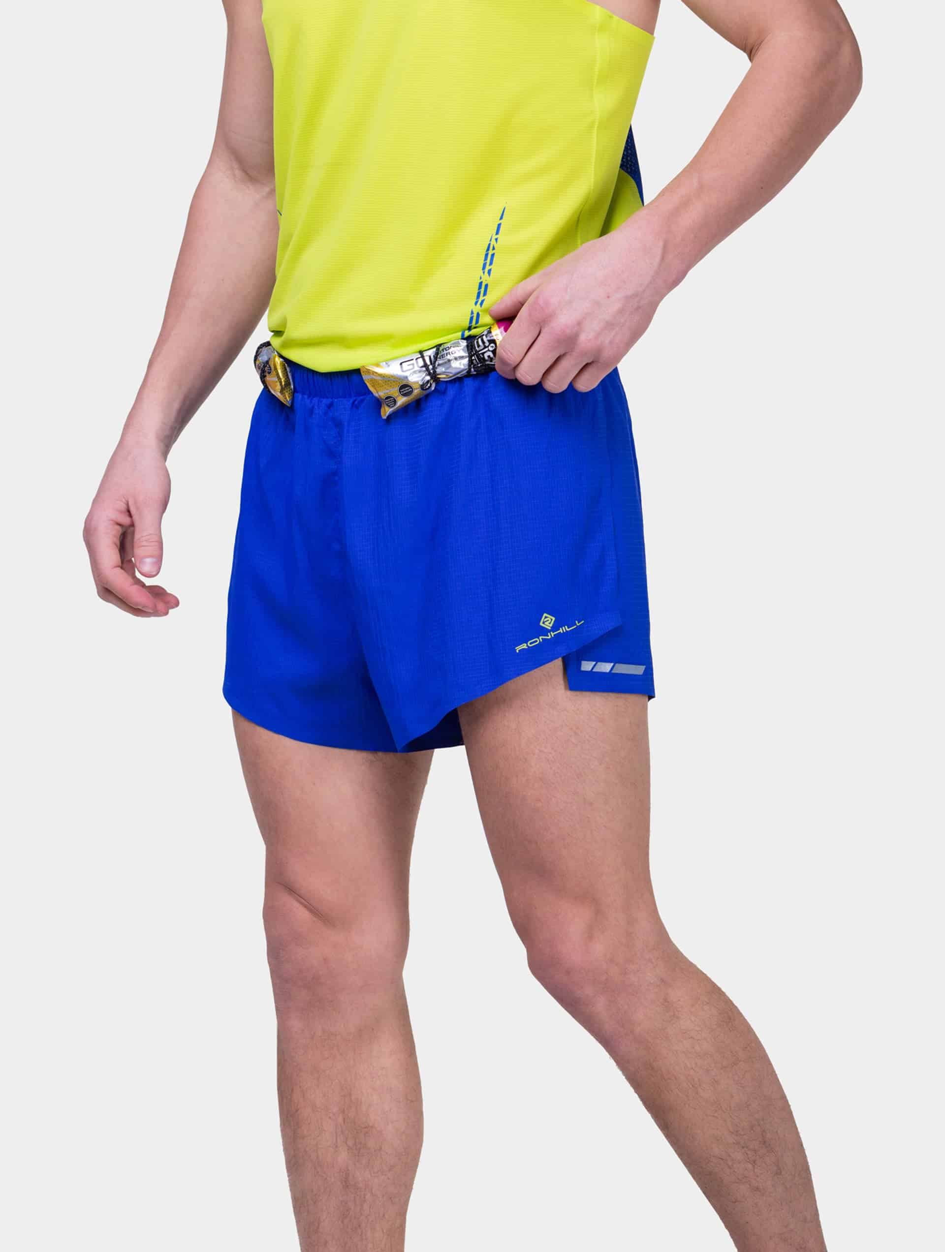 Short Tech Race Short Hombre Negro - Ronhill - Imagen 11