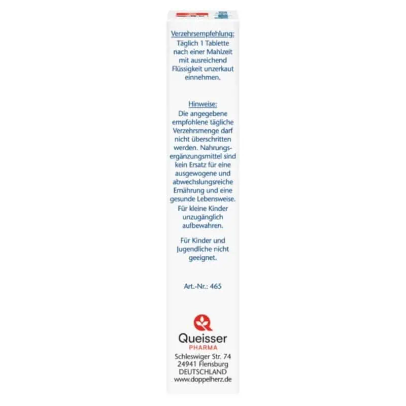 Complejo B + Ácido Fólico DEPOT Doppelherz® 45 Tabletas - Imagen 3