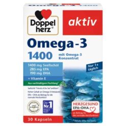 Omega-3 1400 Doppelherz® 30 Cápsulas Blandas