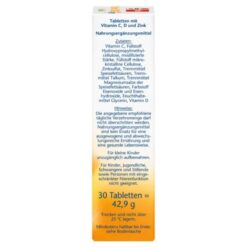 Alternative view of Vitamina C 1000 + D3 + Zinc DEPOT Doppelherz® 30 Tabletas