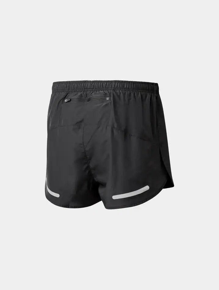 Short Competencia Running Ronhill Hombre Negro Core Split - Imagen 2