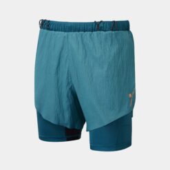 Short Running Ronhill Hombre Legión Naranja Fluor Tech Race Twin 2 en 1