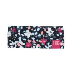 Cintillo Running SportHG Unisex Negro Floral Multicolor GROOVE Climatherm UPF 40