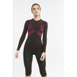 Primera Capa Running SportHG Mujer Manga Larga Jet Fibra Carbono - Imagen 2
