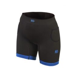 Short Compresión Trail Running SportHG Mujer Negro Kerry Fibra Carbono