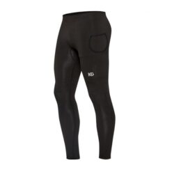 Calza Compresión Running SportHG Hombre Negro Kinsky Fibra Carbono